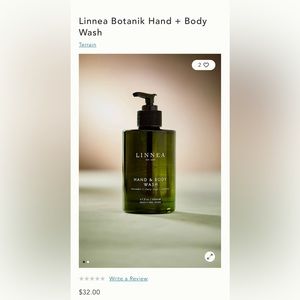 LINNEA Botanik Hand and Body Wash